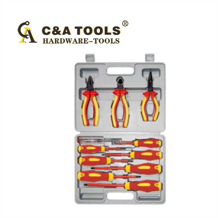 10PCS Insulated Pliers And Screwdriver Set